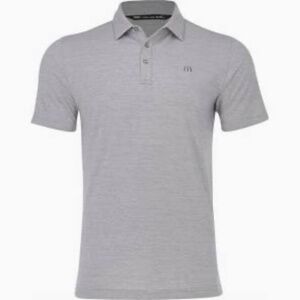 Travis Mathew The Heater Shirt in Heather Microchip